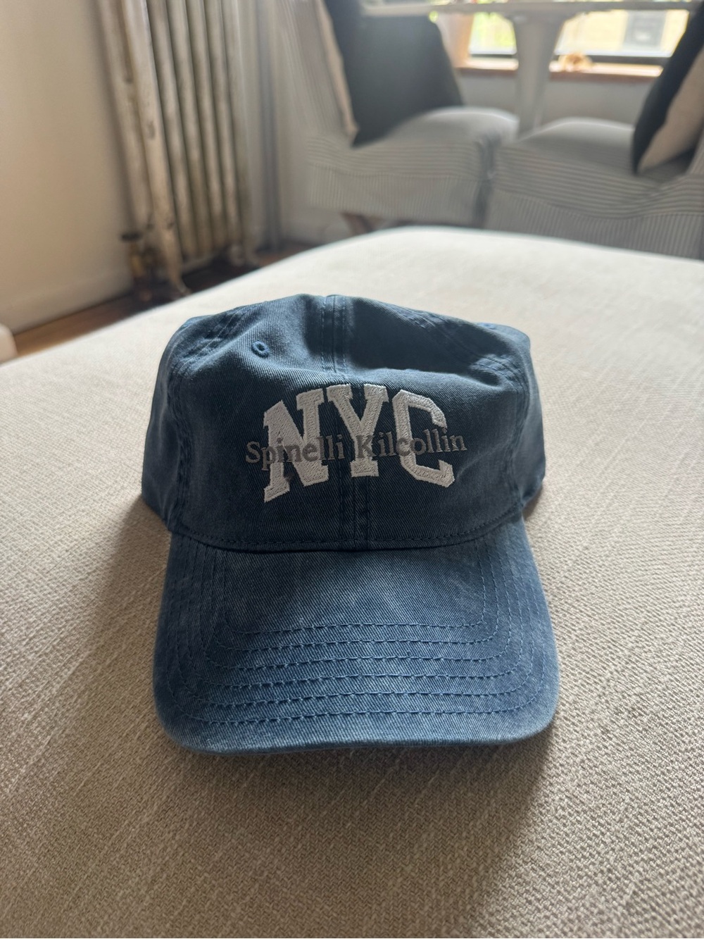Spinelli Kilcolli NYC Embroidered Blue Baseball Cap